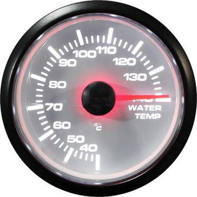 Matës temperature uji Auto Gauge STP2W, 52mm, 40–140°C, i zi