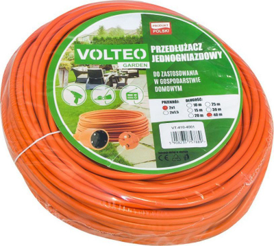 Градинарски продолжеток, 20 м, H05VV-F 2*1 мм