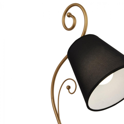 Llambë tavoline metali + kapele 21×47 cm (HM7568.02)