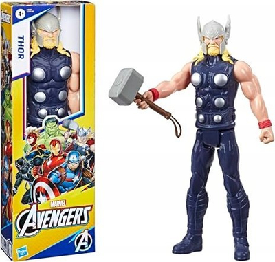 Figurë aksion Marvel Avengers Titan Hero Thor, 12", me lëvizje