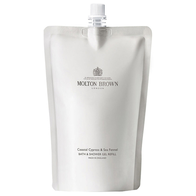 Гел за туширање Coastal Cypress & Sea Fennel Molton Brown, 400 мл