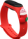 Rrip dore Hurtel Xmas për Xiaomi Mi Band 6 dhe Mi Band 5, silikon, me motiv Santa Claus, i kuq