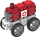 Конструкторска играчка CLICFORMERS Creative Set Rescuers, 70 делови, возила за спасување, шарени