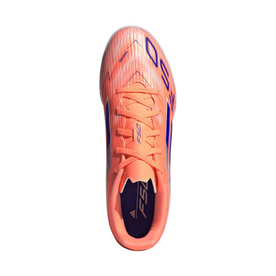 Внатрешни футсал/фудбалски чизми adidas F50 Club IN JI0022, ѓон non marking, бели