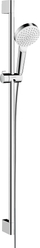 Set dushi Hansgrohe Crometta 1jet EcoSmart, Unica 900mm, 9 L/min, i bardhë krom