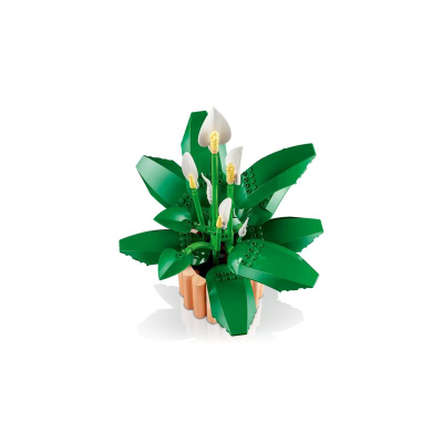 Set ndërtimi LEGO Botanicals Peace Lily 11504, 474 pjesë, dekor për të rritur, shumëngjyrësh