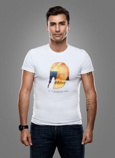Bluza për meshkuj S, “Dardan” nga "Ti Je Nje Luledielli" – 100% Donacion, bardhë