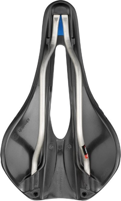 Shalë biçiklete Selle Italia Novus Boost EVO TI 316 Superflow, 3D, rrugë, e zezë