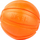Top lodër për qen LIKER Ball 9 cm, prej gome, portokalli