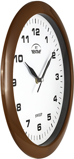 Orë muri Bentime H39-SW8047BR, kafe