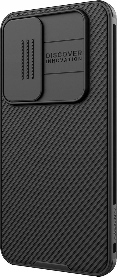 Mbulesë telefoni Nillkin CamShield Pro, për Samsung Galaxy S24 FE, kapak kamere që rrëshqet, e zezë