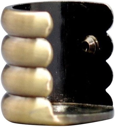 Mbajtëse perdesh Collateral Aspen, për tuba 19mm, metal, ari i vjetër
