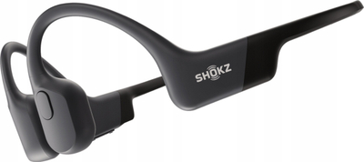 Спортски слушалки со вратна лента Shokz OpenRun Mini, безжични, Bluetooth, црни