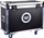 Kuti transporti Light4Me Venom Spot Ring 200W Case, 2 ndarje, me rrota, e zezë