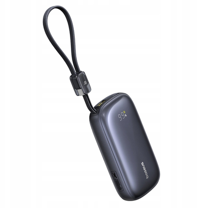 Power bank Baseus EnerFill FC21 Qpow 3 Ultra, 20000mAh, 45W, me ekran dixhital, i zi