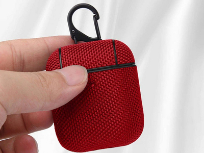 Mbrojtëse Alogy për Apple AirPods, e kuqe 