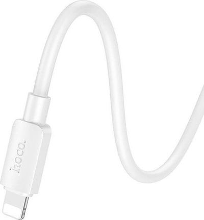 Kabllo USB Hoco PD W, USB C me Lightning, 1m, 20W, e zezë