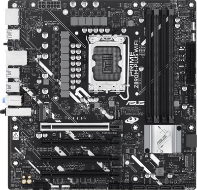 Pllakë amë ASUS PRIME Z890M PLUS WIFI, Intel Z890, mATX, me WiFi