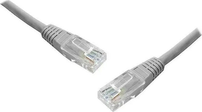 Мрежен кабел UTP Cat 6e, сет 2 парчиња, 2m, RJ45, бел