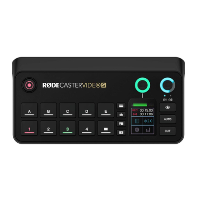 Konsolë prodhimi RODE RODECaster Video S, all in one, e zezë