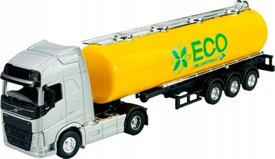 Lodër kamion Welly Volvo Oil Tanker 58017, shkalla 1:64, cisternë
