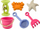 Set rëre LEAN Toys Pastel 18536, kovë dhe mulli, me ngjyra pastel