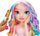 Set loje Rainbow High Styling Head, kokë stilimi 4 në 1, aksesorë flokësh dhe thonjsh, shumëngjyrësh