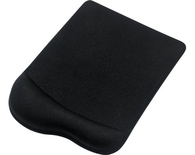 Mousepad Acer Ergonomic me mbështetëse xheli, kundër rrëshqitjes, i zi