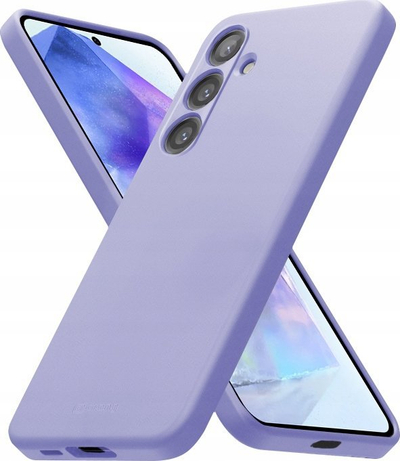 Kapak telefoni Crong Color Cover Samsung Galaxy A55 5G, silikon liquid, lejla