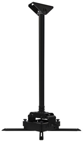 Kllapë tavani për projektor B-Tech System 2, tub 1m 50mm, micro-adjustim, e zezë