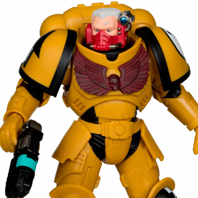 Figurinë aksion McFarlane Gold Label Warhammer 40,000 Intercessor Sergeant, 7\", koleksionare, shumëngjyrëshe