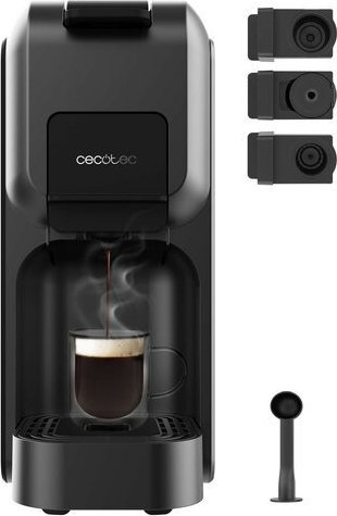 Makina kafe espresso Cecotec Freestyle Compact, 1350W, multi kapsula, e zezë
