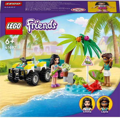 Set LEGO® Friends 41697 Turtle Defenders Car