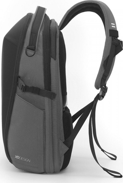 Çantë shpine XD Design Bizz, 25L, për laptop 16\", gri