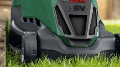 Prerëse bari pa kabllo Bosch AdvancedRotak 36V 44-750, 44cm, bateri 6.0Ah, e gjelbër