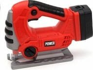 Lodër sharre elektrike CAYEE Tool Play, me bateri, plastike, e kuqe