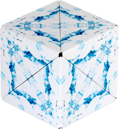 Lodër magnetike Penguin Gallery Shashibo Cube Arctic, kub që merr shumë forma, me ngjyra nga të gjitha