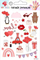 Tatuazhe të larshme për fëmijë All4Kids Valentines, dermatologjikisht të testuara