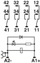 Modul releje Phoenix Contact RIF-2-RPT-LDP-24DC/4X21, 4 kontakte kaluese, 24V DC, gri me portokalli