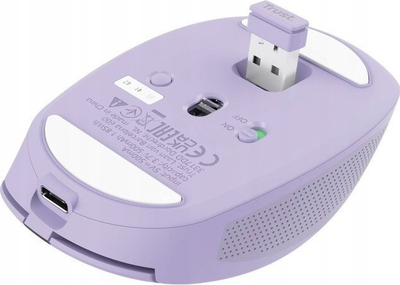 Maus pa kabllo Trust OZAA Compact, Bluetooth, 2.4 GHz, vjollcë