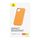Mbulesë telefoni Baseus Fauxther Series për iPhone 15 Pro Max, lëkurë PU, portokalli
