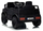 Makina elektrike për kalamaj Mercedes Unimog HM7588, bateri 6V 4Ah, e zezë