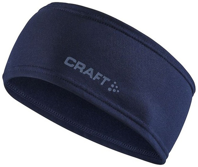 Термичка лента за глава Craft Core Essence, рециклиран полиестер, црна
