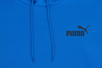 Bluzë me kapuç Puma ESS+ Tape Hoodie FL M, pambuk poliester, për burra, blu