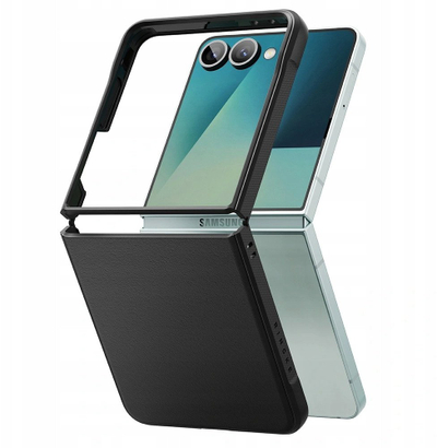 Mbulesë telefoni Ringke Onyx Magnetic MagSafe për Samsung Galaxy Z Flip7, kompatible me MagSafe, e zezë