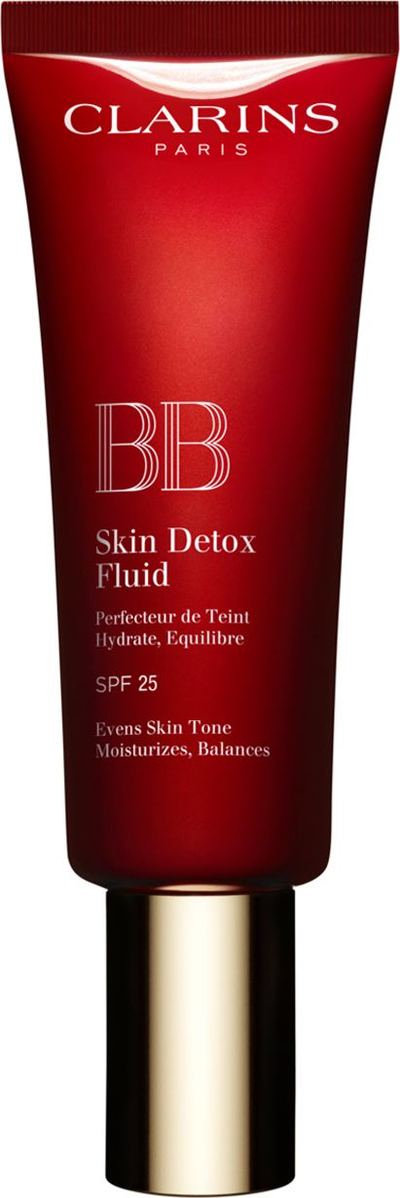 Kрем BB Clarins Skin Detox Fluid 00 Fair, 30ml, за многу светла кожа