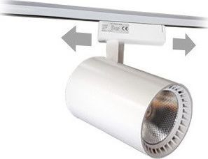Llambë Nvox, LED, 30 W, 2250 lm, 3000 k, e bardhë