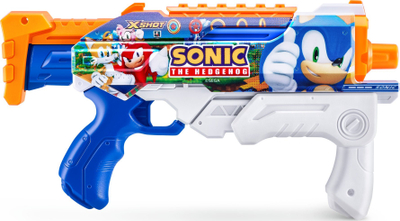 Pistoletë uji Zuru X-Shot Skins Sonic Fast Fill, 500ml, rreze gjoje deri 10m, shumëngjyrëshe