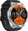 Orë inteligjente Gravity GT23 4, ekran 1.85", Bluetooth, argjendi me rrip i zi
