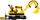 Set blloqesh ndërtimi Alleblox Excavator, 264 pjesë, plastikë, shumëngjyrësh